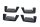 Bagagehållarens gummibuffertsats vänster höger BMW R 1200 GS DOHC R12 K25 0450 10-12
