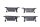 Bagagehållarens gummibuffertsats vänster höger BMW R 1200 GS DOHC R12 K25 0450 10-12