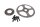 Kettingblad, rondsel, aandrijfset BMW R 1200 GS K25 0307 R12 04-07
