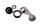 Växelspaksaxel, växelmekanism, transmission Kawasaki ZX-7R ZX750P 96-03