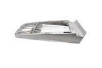 Portaequipajes trasero, soporte para alforjas, placa de...