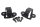 Radiator mounting kit, lower attachment, water cooler Kawasaki ZX-9R ZX900B 94-97
