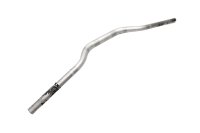 Guidon incurvé en aluminium de 22 mm avec moletage...