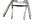 Bevestigingspunten achterframe achterste steunpoot BMW K 1200 R K12R K43 0584 05-08