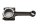 Connecting rod, crankshaft, piston rod, engine Suzuki GSX 1200 Inazuma A3 98-02