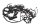 Kabelhärvans huvudledningskontakt BMW R 1200 GS DOHC R12 K25 0450 10-12