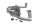 Bagagebærer, cykelholder, bagageplatform bagi BMW R 1200 GS K25 0307 R12 04-07