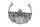 Bagagebærer, cykelholder, bagageplatform bagi BMW R 1200 GS K25 0307 R12 04-07