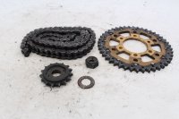 Kettenrad Satz Ritzel Antrieb Kette komplett Suzuki GSX 1200 Inazuma A3 98-02