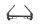 Rear upper luggage rack strut, retaining bracket BMW R 1200 GS DOHC R12 K25 0450 10-12