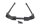 Rear upper luggage rack strut, retaining bracket BMW R 1200 GS DOHC R12 K25 0450 10-12
