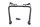 Rear upper luggage rack strut, retaining bracket BMW R 1200 GS DOHC R12 K25 0450 10-12