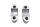 Stuurklem Lenkhalter Klemmbock Set Suzuki GSX 1200 Inazuma A3 98-02