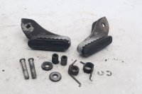 Front left and right footrests with rubber pads BMW R 1200 GS DOHC R12 K25 0450 10-12