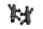 Kipphebelachse links Kipphebelpaar Ventiltrieb BMW R 1200 GS K25 0307 R12 04-07