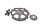Kytkinlevyn välirengas BMW R 1200 GS DOHC R12 K25 0450 10-12