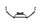 Front fairing bracket, antlers, front top Kawasaki ZX-9R ZX900B 94-97