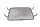 Oil cooler grille, stone chip guard, radiator guard Suzuki GSX 1200 Inazuma A3 98-02