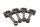 Connecting rods, connecting rods, crankshaft set, engine 1125 M2 Kawasaki ZX-7R ZX750P 96-03