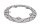 Perforated brake disc, front right, brake system BMW R 1200 GS K25 0307 R12 04-07