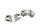 douilles de roulement pour vis de montage à triple bride KTM Duke 690 690DUKE/12 12-13