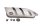 Cubierta protectora contra el calor del escape BMW R 1200 GS DOHC R12 K25 0450 10-12