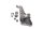 Portaequipajes derecho BMW R 1200 GS DOHC R12 K25 0450 10-12