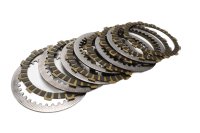 Koblingsplader, stålskiver, sæt, vådkobling Kawasaki ZR 7S ZR750F H 01-04