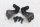 Fairing bracket pair front left right bracket Kawasaki ZX-9R ZX900B 94-97