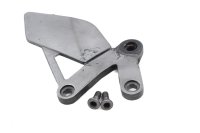 Footrest bracket, front left, passenger seat mount...