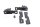 Sitzbankhalter Aufnahme Set hinten BMW R 1200 GS DOHC R12 K25 0450 10-12