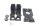 Sitzbankhalter Aufnahme Set hinten BMW R 1200 GS DOHC R12 K25 0450 10-12