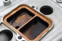 Venttiilikansi, sylinterikansi, tiivisteen syvennys Kawasaki ZX-7R ZX750P 96-03