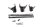 Gearshift forks, shift rods, shift linkages Kawasaki ZX-9R ZX900B 94-97