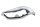 Right mirror housing chrome mirror cover Suzuki GSX 1200 Inazuma A3 98-02