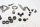 Screw set for fairing and frame mounting Kawasaki ZR 7S ZR750F H 01-04