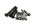 Screw set for fairing and frame mounting Kawasaki ZR 7S ZR750F H 01-04