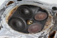Culasse DOHC 16 soupapes, cache-culbuteurs Kawasaki GPZ 750 R ZX750G 85-86