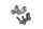 vis de fixation du collier de guidon Kawasaki ZR 7S ZR750F H 01-04