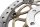 Forbremseskive, boret, flydende skive Kawasaki ZR 7S ZR750F H 01-04