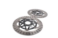 Front drilled brake discs, pair, 4.7mm thick Kawasaki ZX-9R ZX900B 94-97