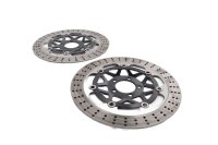 Front drilled brake discs, pair, 4.7mm thick Kawasaki ZX-9R ZX900B 94-97
