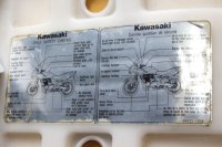 Seat bench, drivers seat, cushion, cover, front saddle Kawasaki ZR 7S ZR750F H 01-04