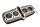 Cylinderblock, cylinderfoder, motorblock, 4-cylindrig Kawasaki ZR 7S ZR750F H 01-04