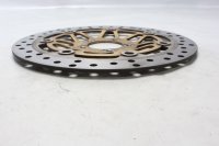 Front drilled brake disc, 4mm brake disc ring Kawasaki ZR 7S ZR750F H 01-04