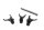 Shift fork set, shift shaft, gearbox KTM Duke 690 690DUKE 08-09