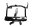 Lamphållare, strålkastarfäste, frontmask Kawasaki ZR 7S ZR750F H 01-04