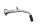 Schakelhendel, voethendel, schakelpedaal, bediening van de transmissie BMW R 1150 GS R21 0415 99-04