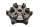 Chainring carrier rear wheel hub mount rear KTM Duke 690 690DUKE 08-09