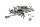 Engine screw set, cylinder screws, cover KTM Duke 690 690DUKE 08-09